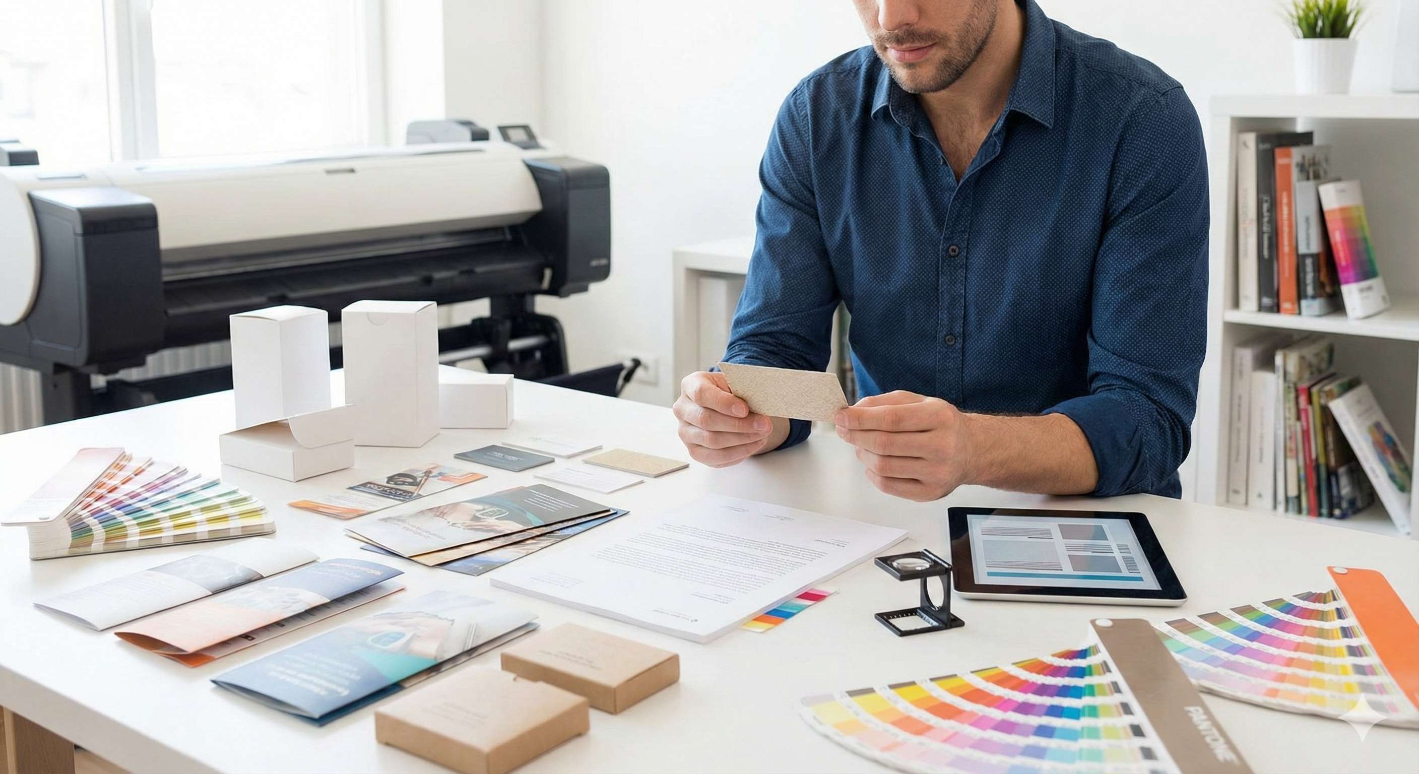 دليل تصميم المطبوعات التجارية للمشاريع