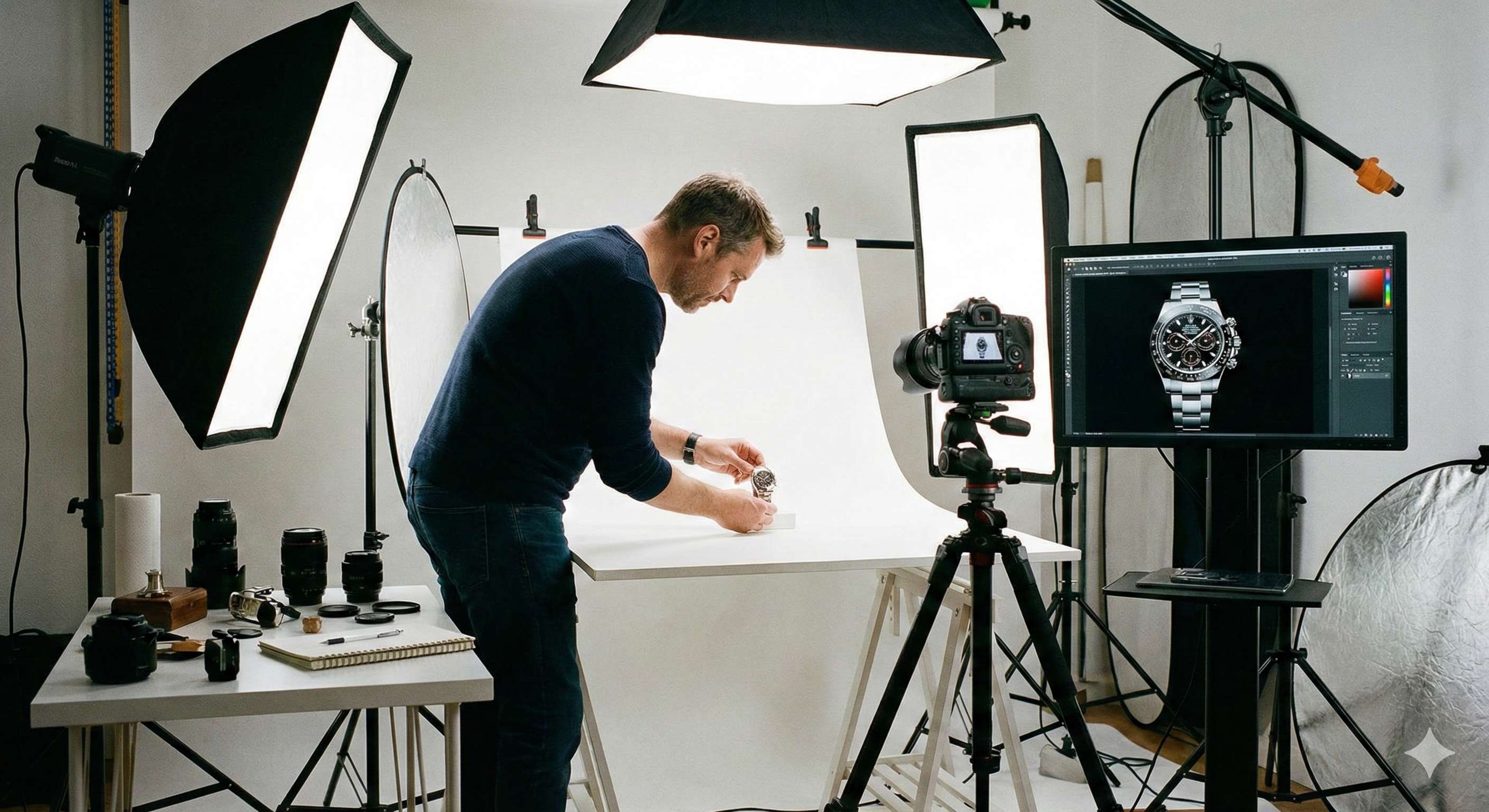 تصوير المنتجات الاحترافي: 15 نصيحة لصور تزيد مبيعاتك