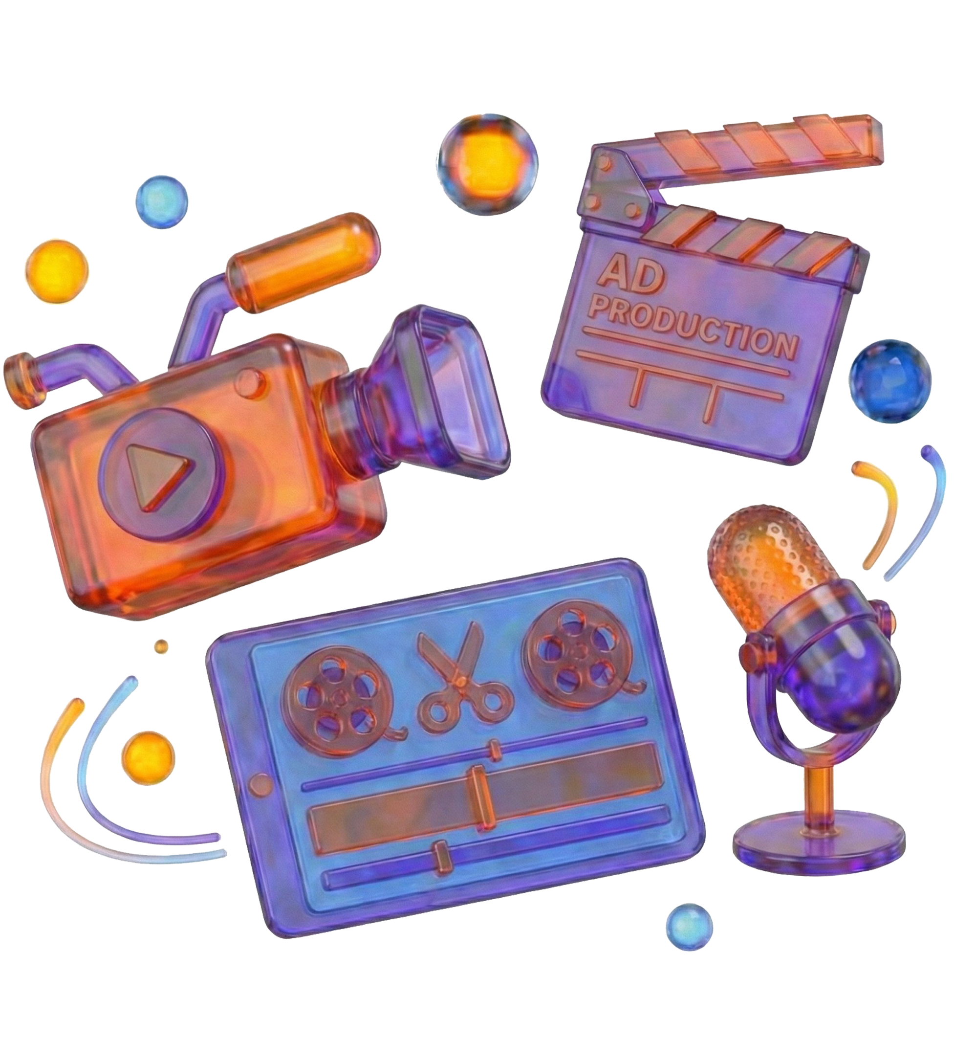 تصوير وإنتاج الفيديو الإعلاني